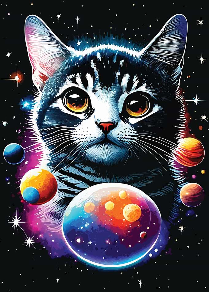 Cute Space Cats