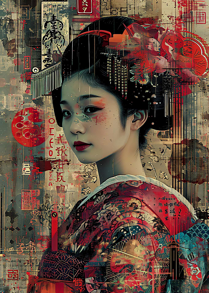 Japanese Oiran VI