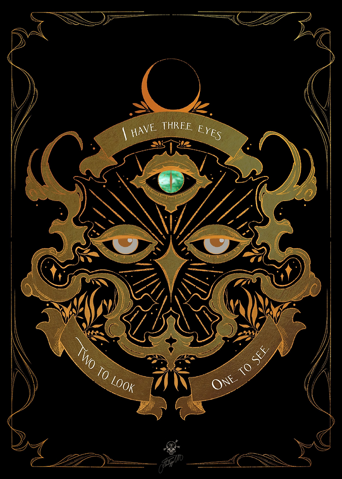 have three eyes
