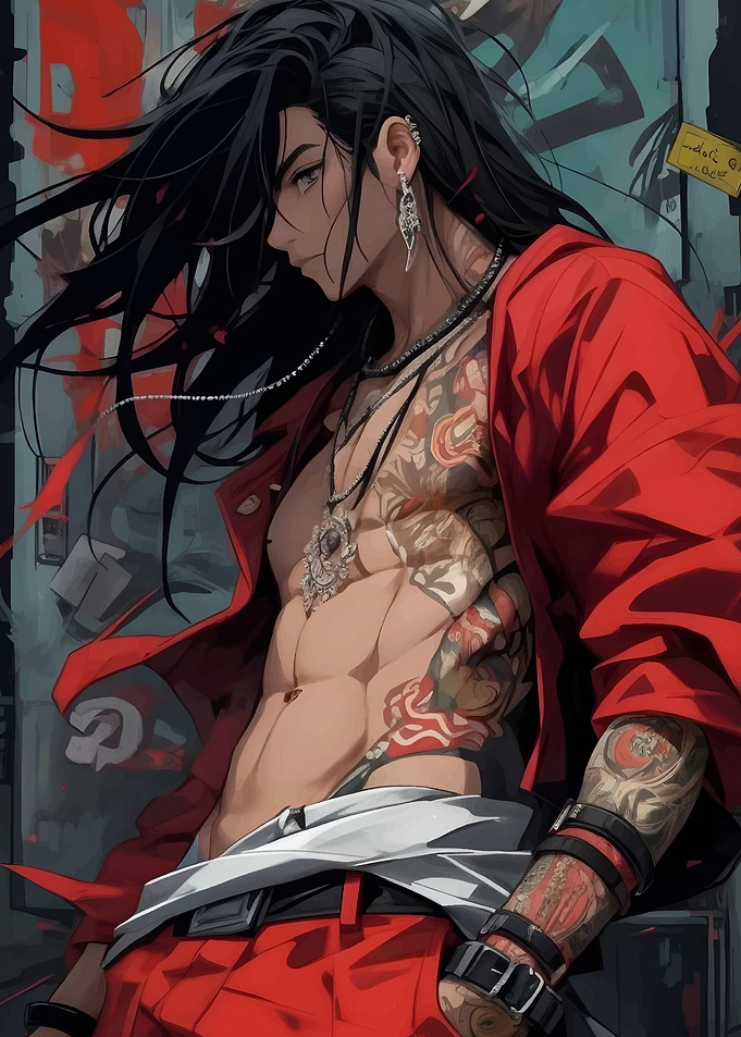 Cyberpunk Samurai