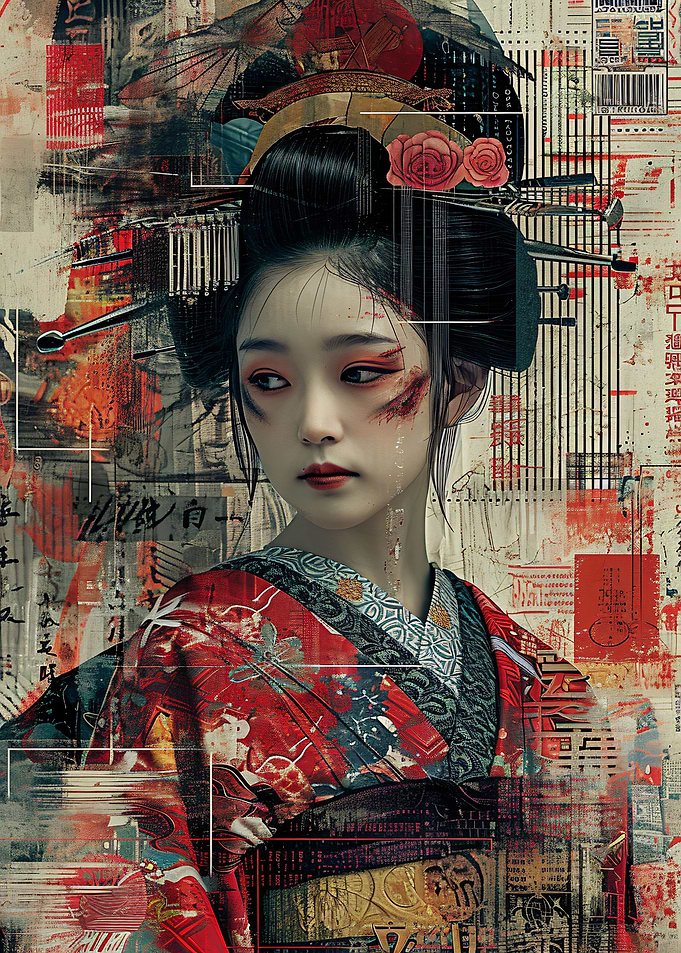 Japanese Oiran VIII