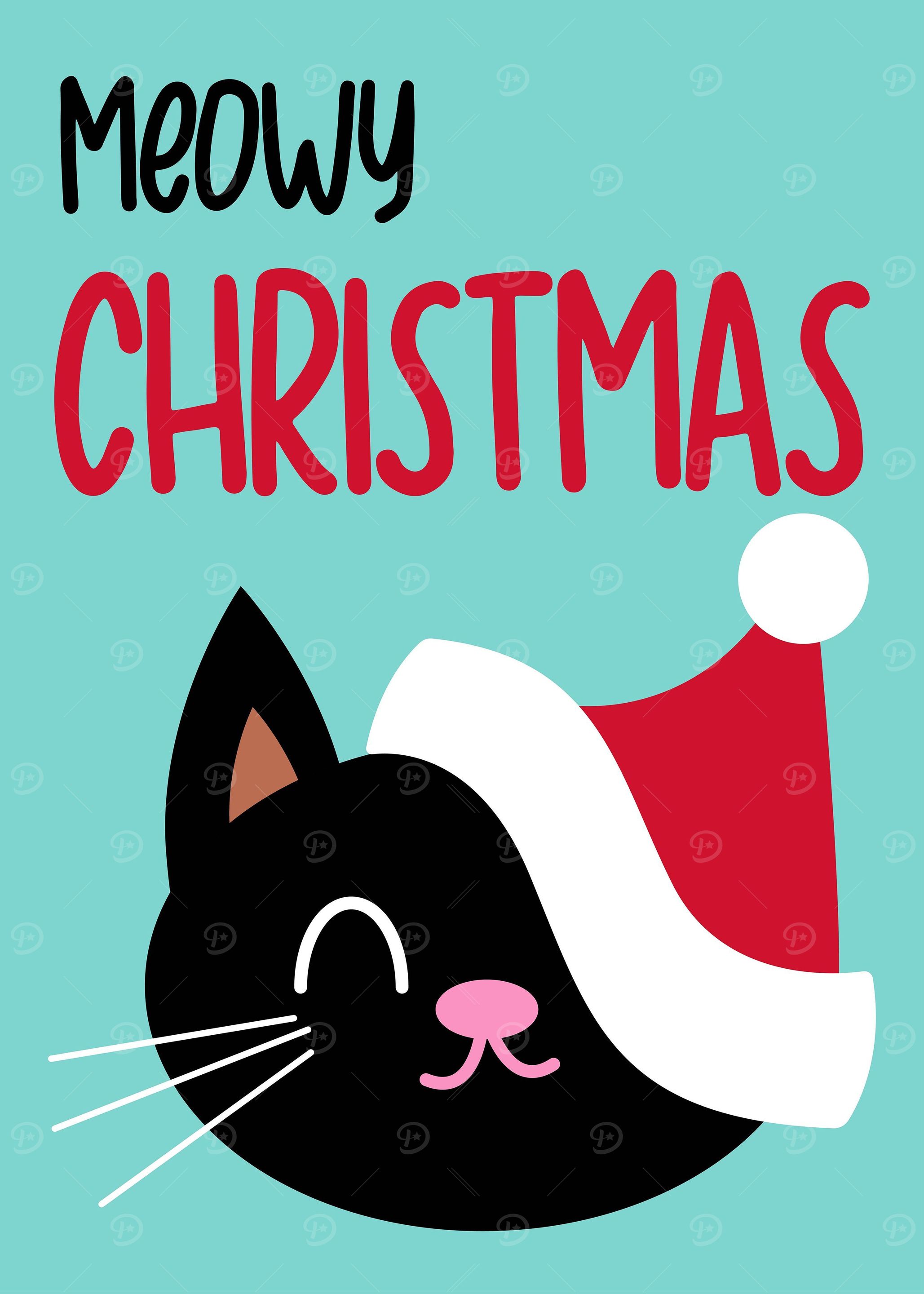 Funny Cat Christmas