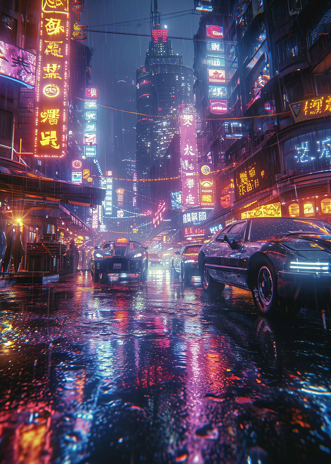 A Cyberpunk City