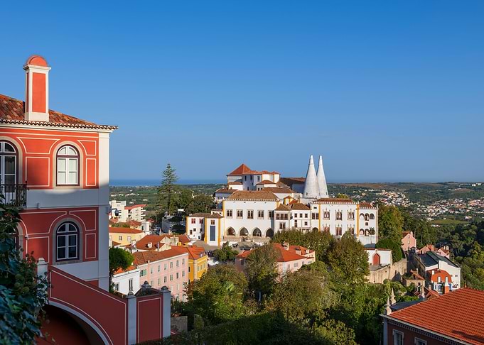 Sintra Palace In Portugal
