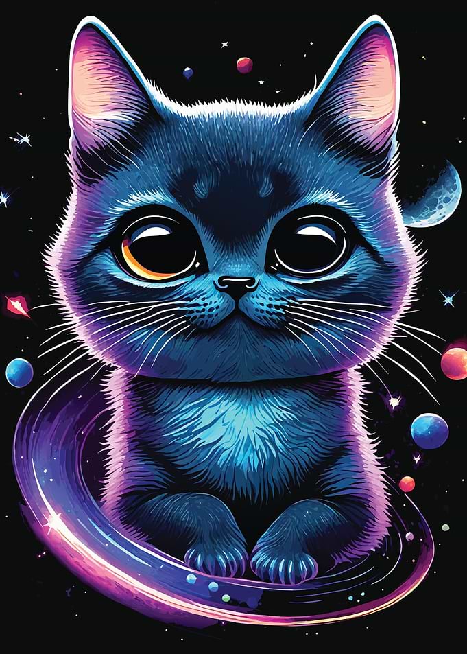 Cute Space Cats