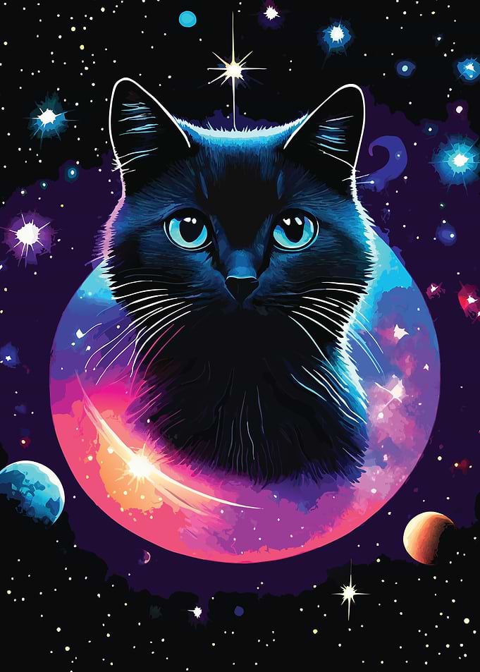 Cute Space Cats