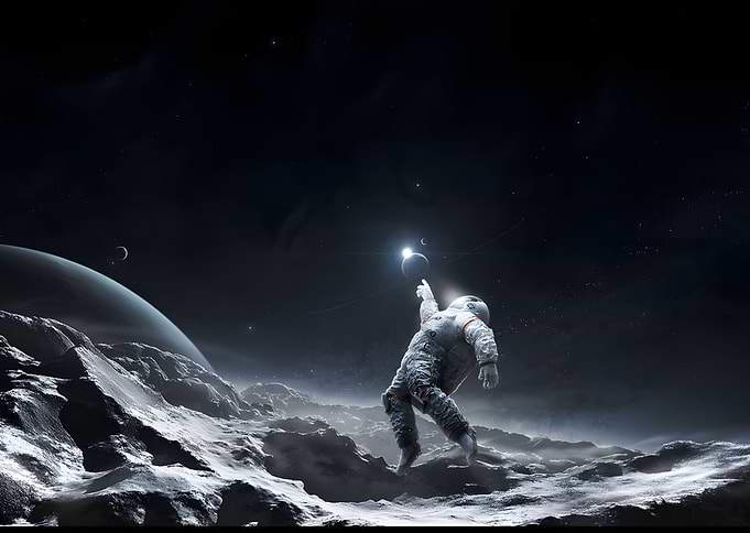 Astronaut Solar Sojourn