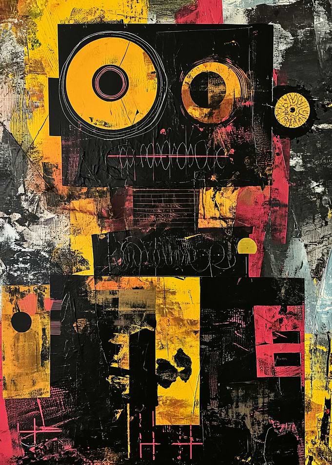 Punk Art Robot