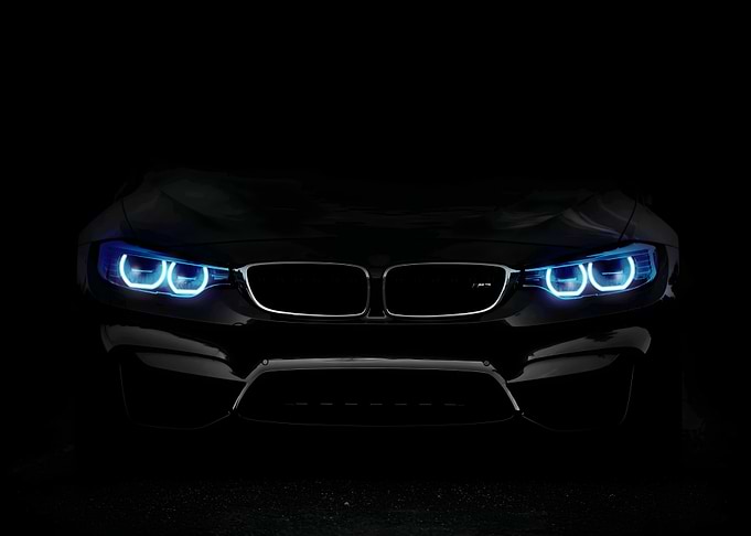 BMW headlights