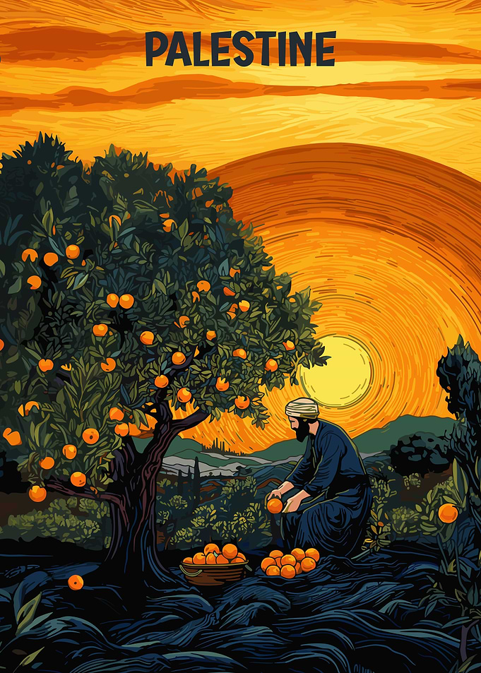 Orange Picking Palestine