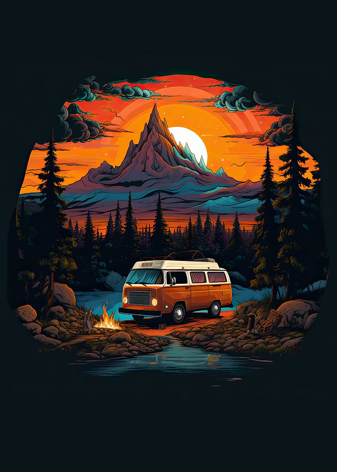 The Mountain Campfire