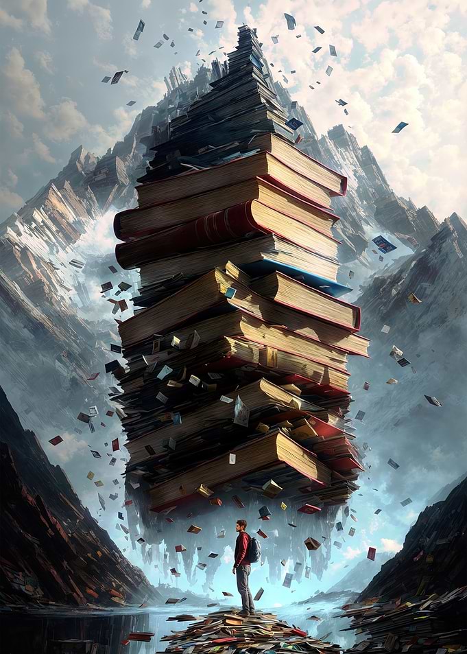 Floating Books