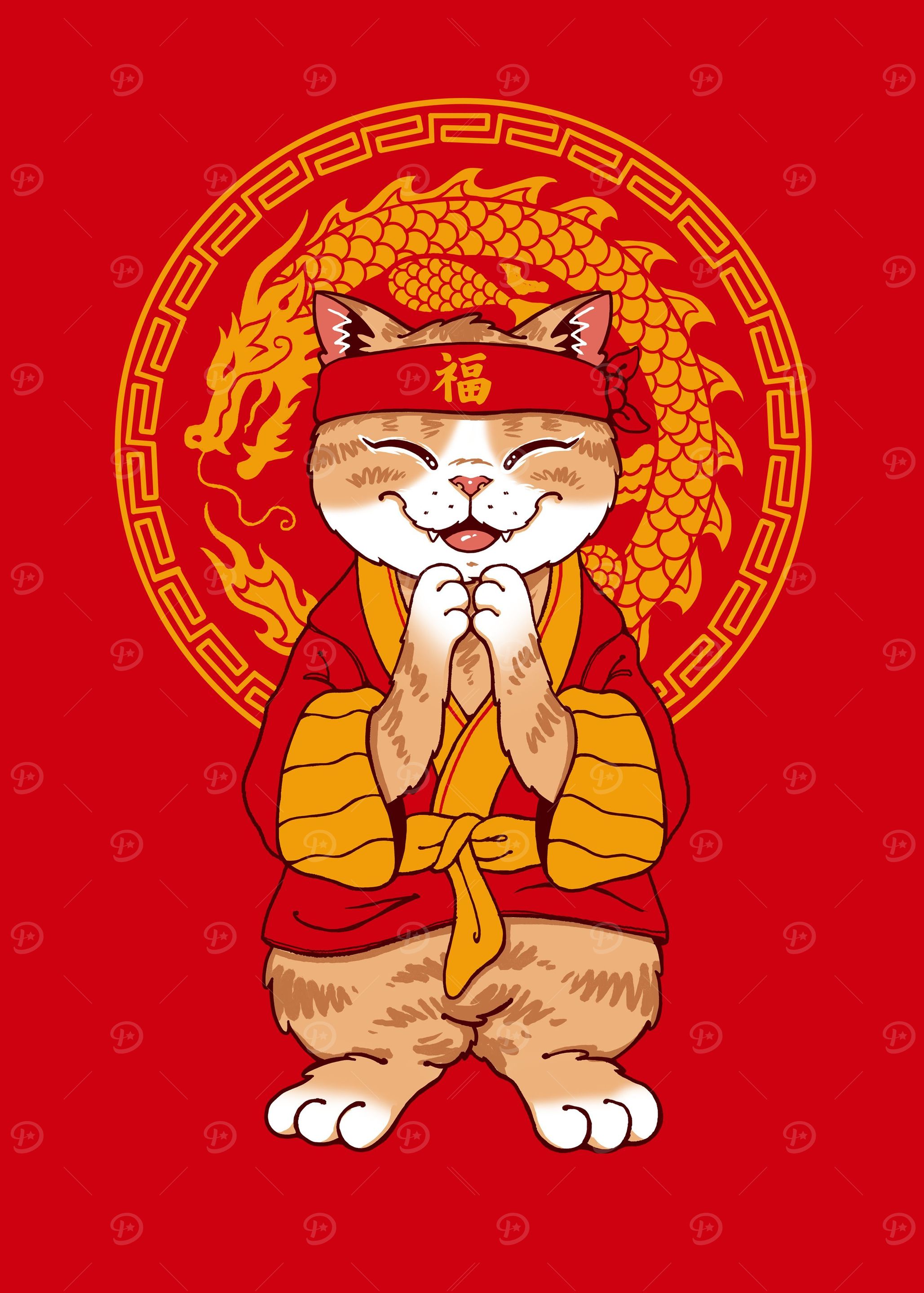 Lucky Meowster Dragon