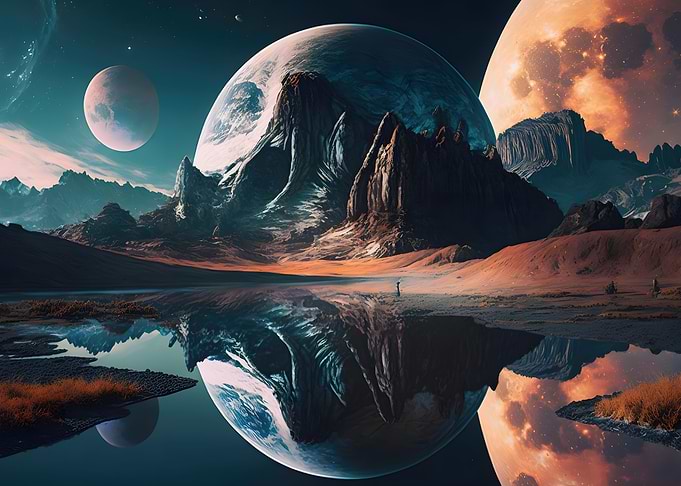 Mountains and Planets