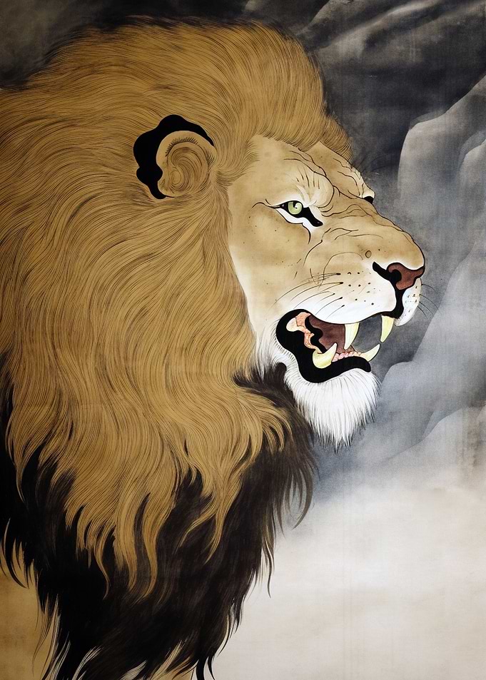 African Lion Stalking