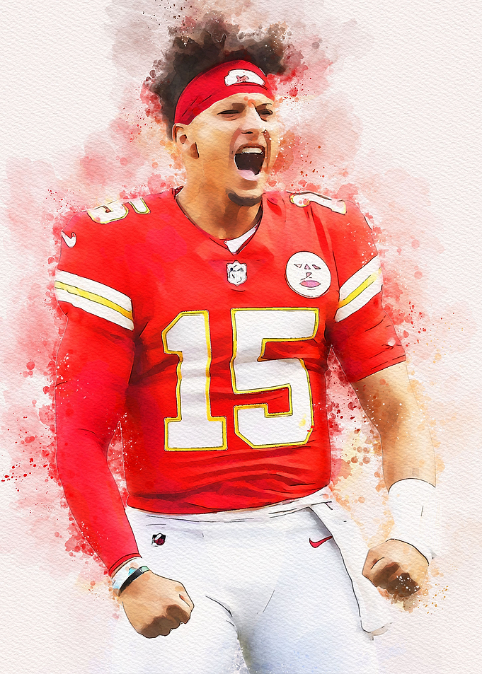 Patrick Mahomes Painting