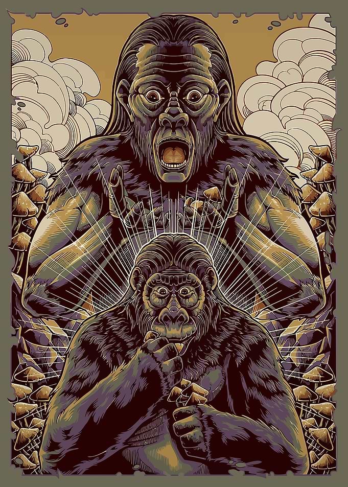 Mushroom Geeks Apes