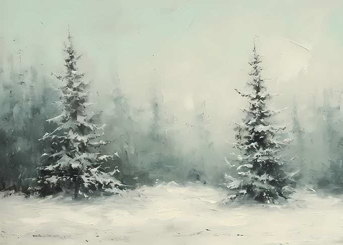 Winter Snowy Landscape