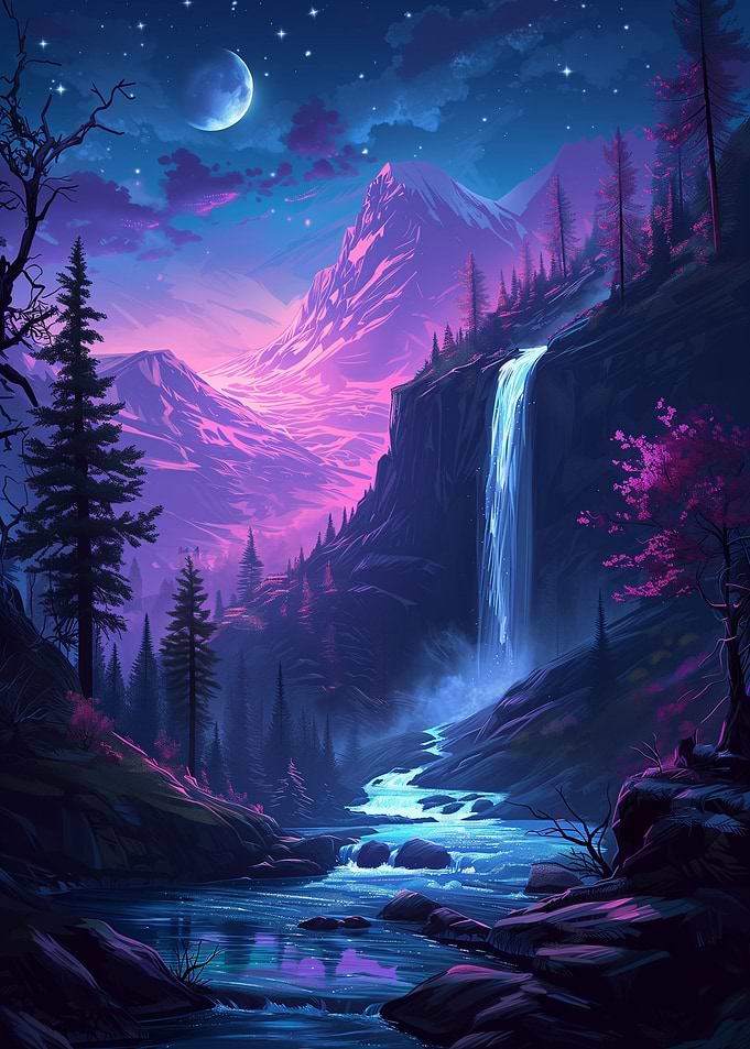 Nightcore Waterfall