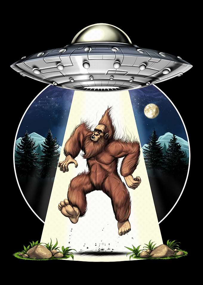 Bigfoot Alien Abduction