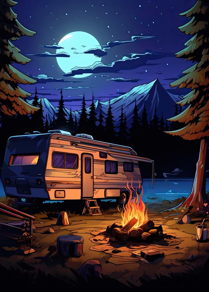 The Mountain Campfire