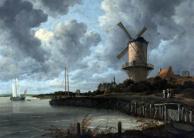 The Windmill at Wijk