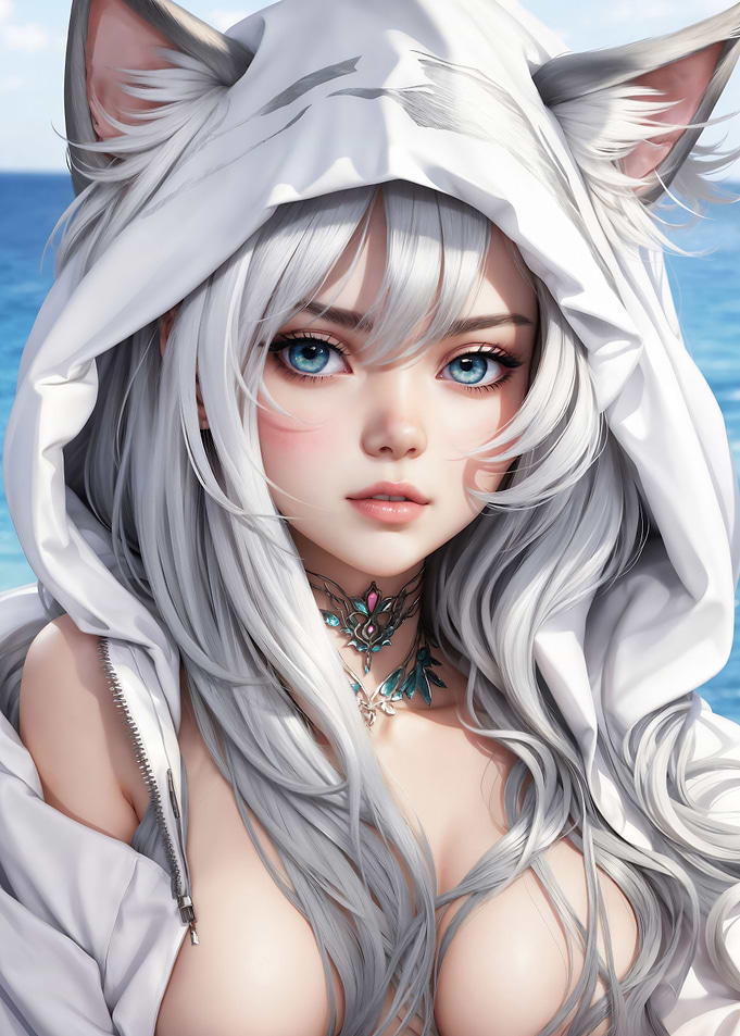 Sexy Cat Cosplay Girl