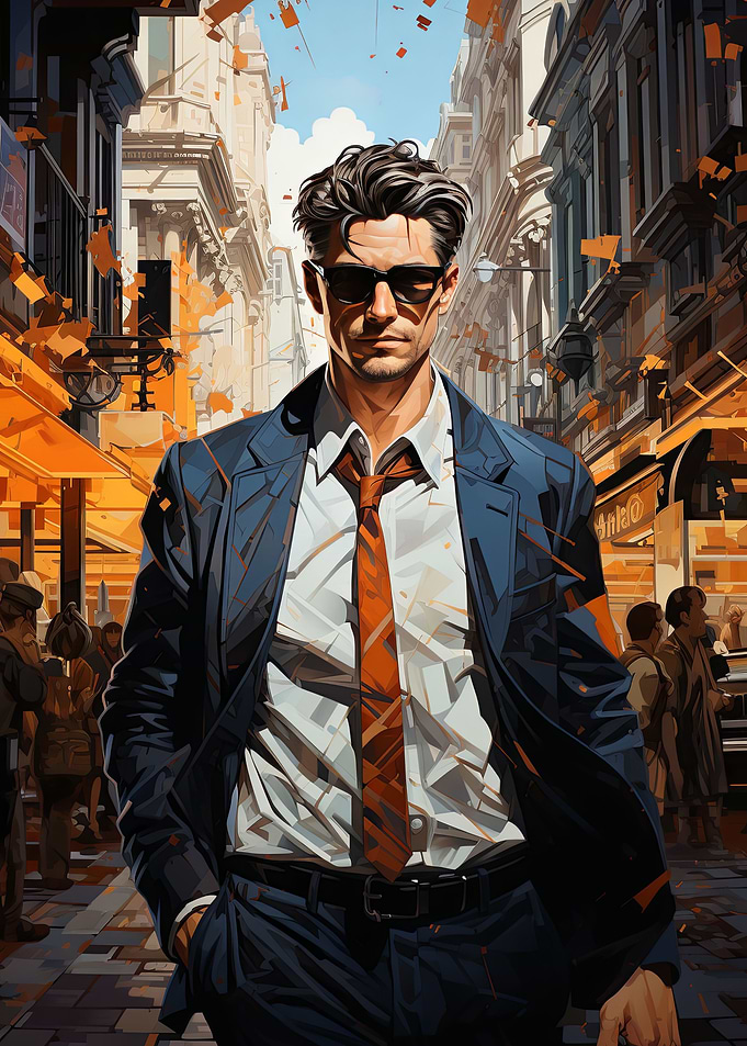 Man in the City