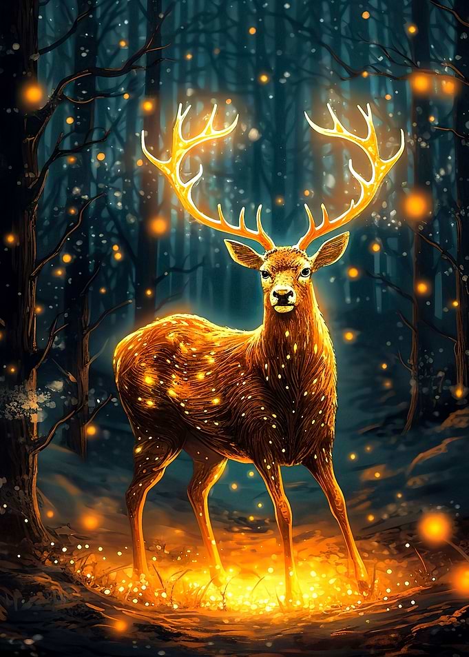 Deer In Forest