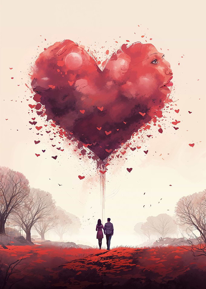 Cute Couple in Love