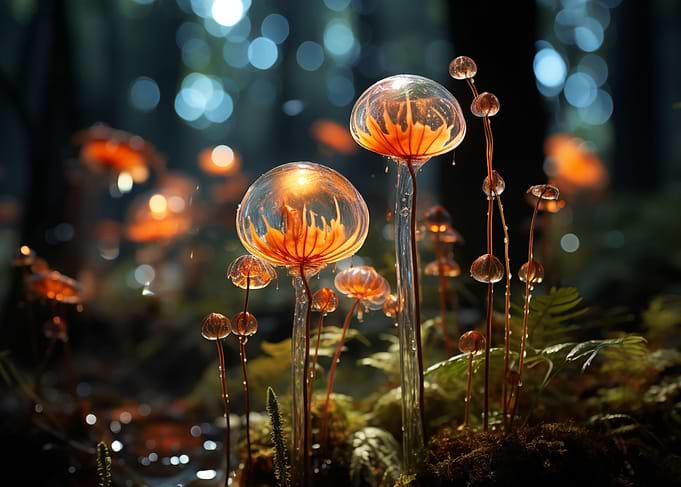 Sunset Forest Caps