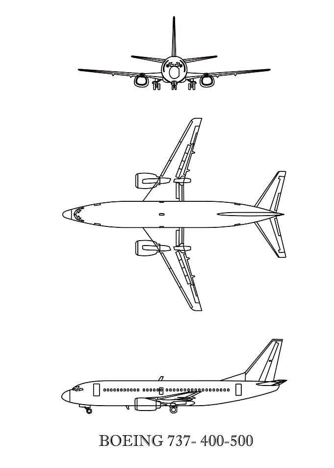 BOEING 737 400500