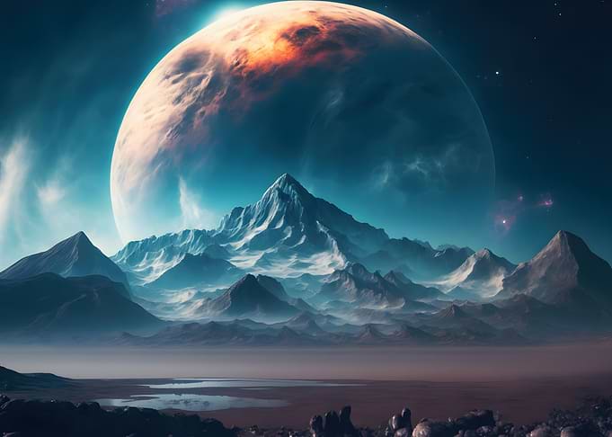 Mountains and Planets