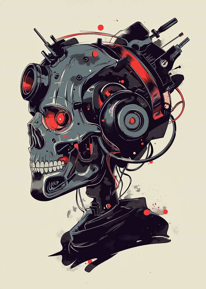 Piratepunk Robot