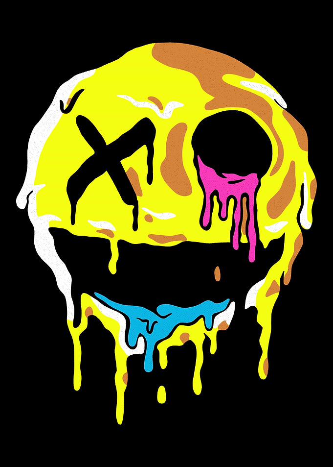 Smiley Face Melted