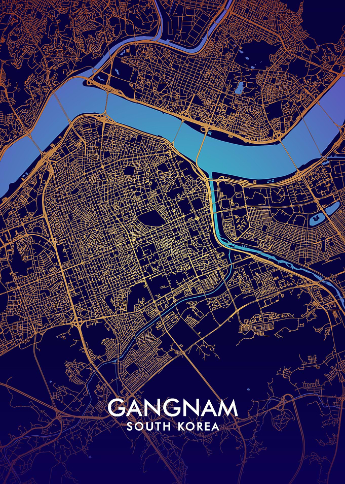 Gangam City Map