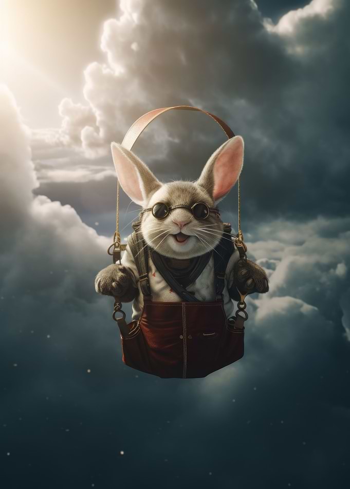 Skydiving Bunny 3