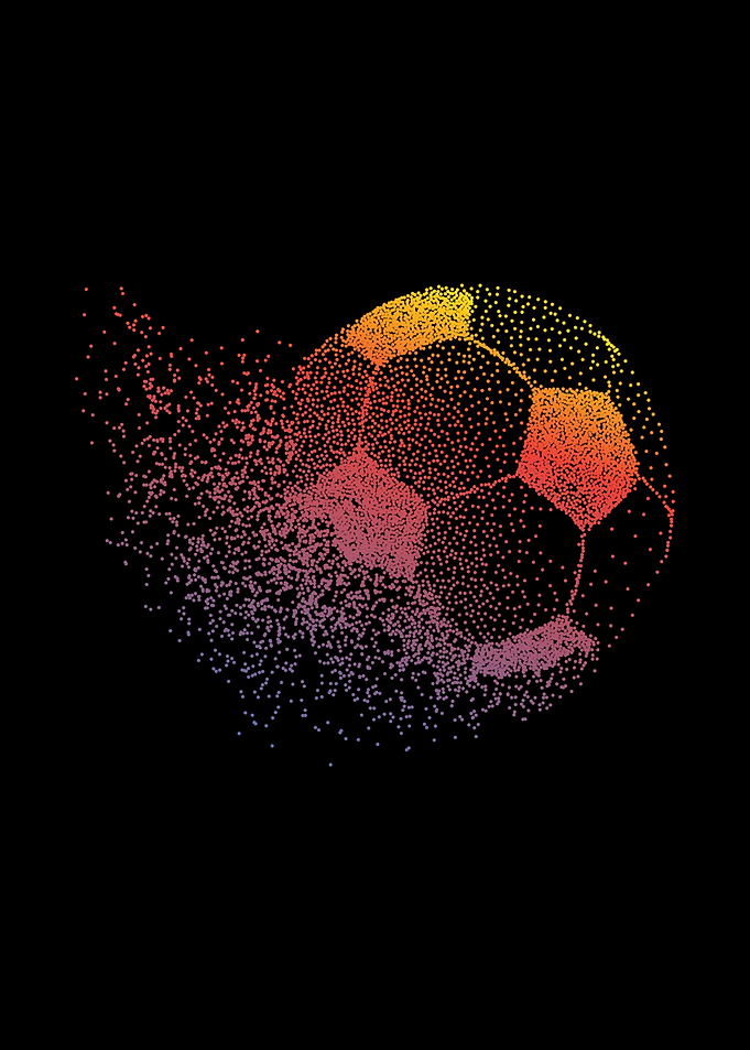 Neon Soccer Ball