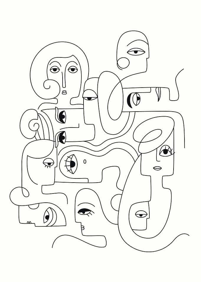 Picture of portraits