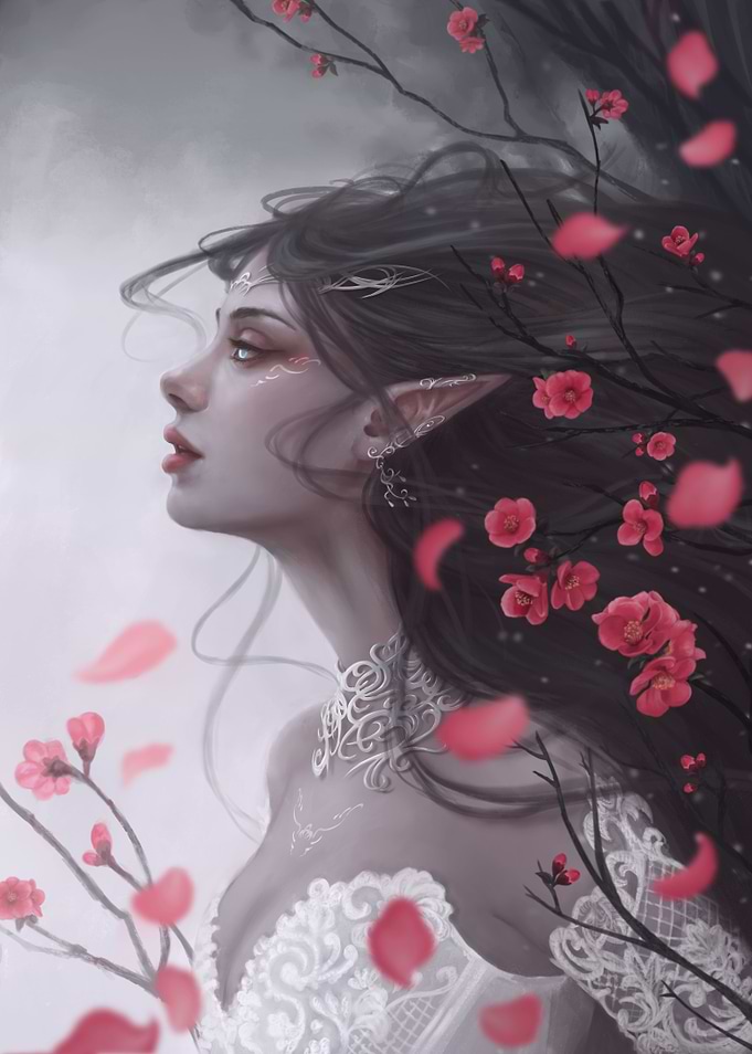 Winter bride