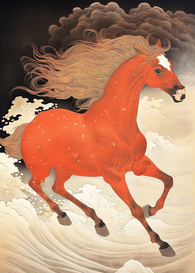 Red Horse Galloping