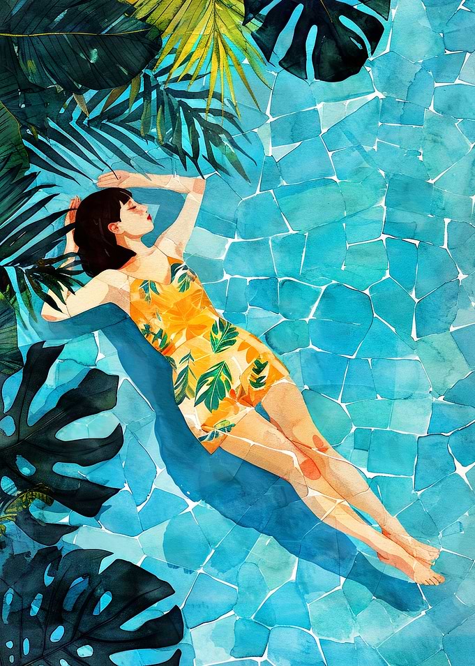 Relax at the pool
