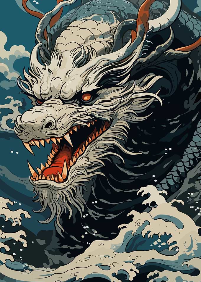 Japanese Dragon Fantasy