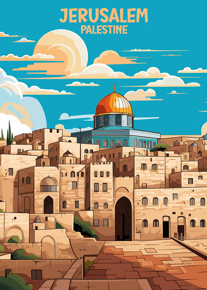 Jerusalem Palestine Design