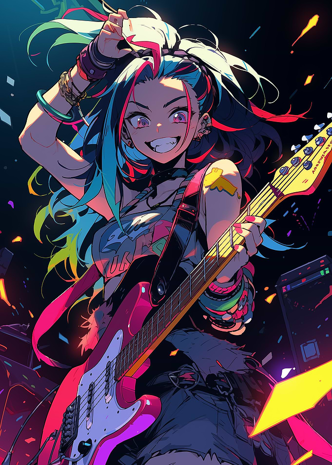 Rockstar Punk Girl