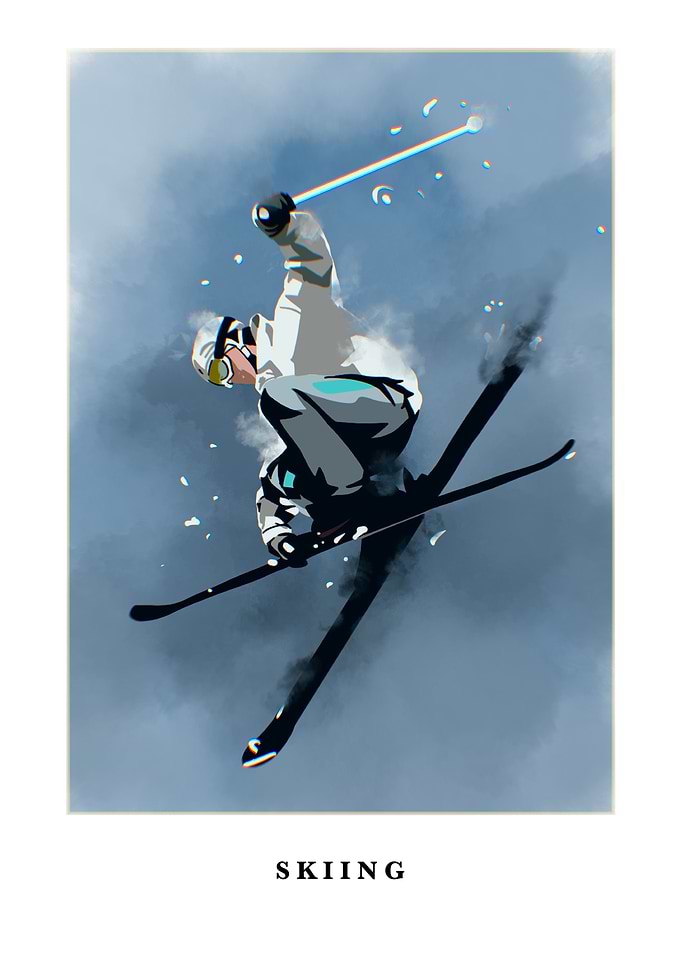 SKIING MINIMALIST