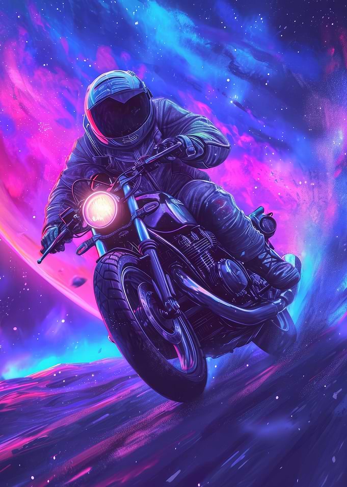 Astronaut Motor in Space