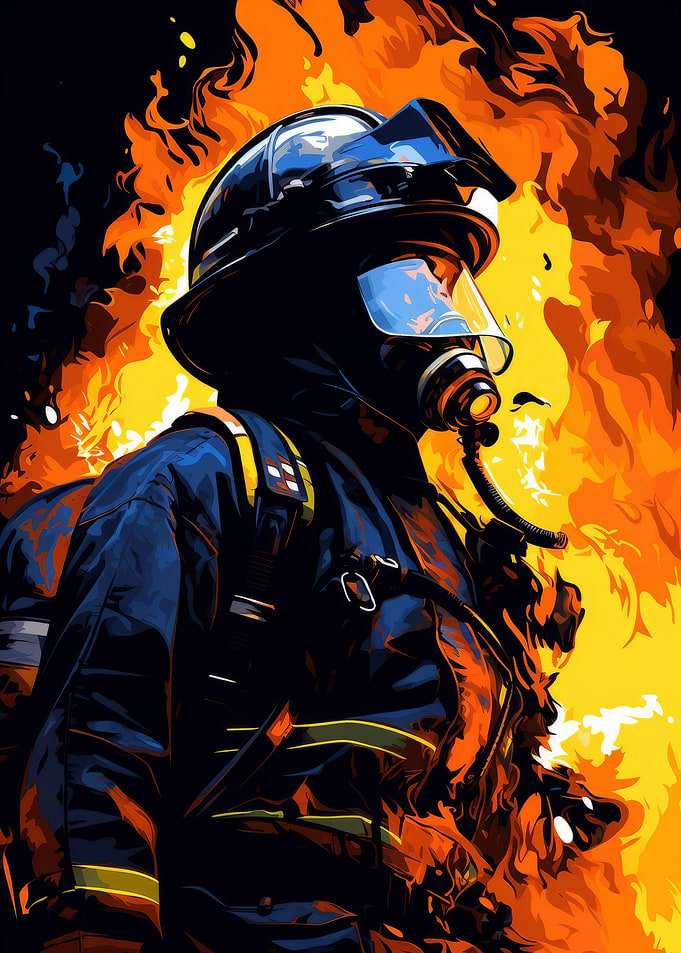 Firefighter Flame