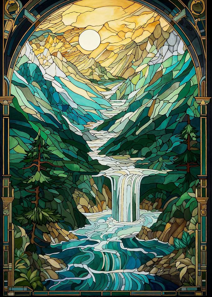 Surreal Mythical Landscape