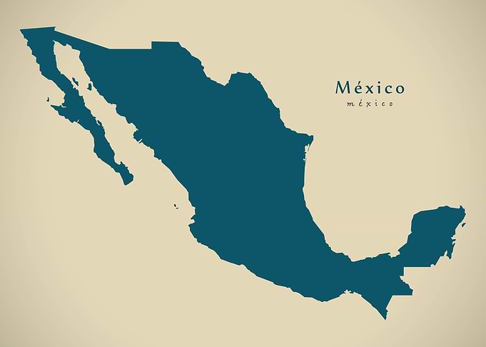 Mexico map